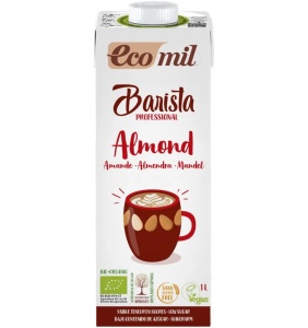 Bautura bio Barista de migdale pentru cafea, 1L, Ecomil