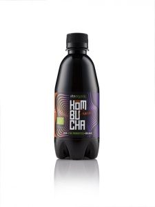 Bautura kombucha cu piersici Bio, 330ml, Vita Organic