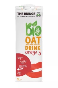 Bautura vegetala bio din ovaz cu Omega3, 1L, The Bridge