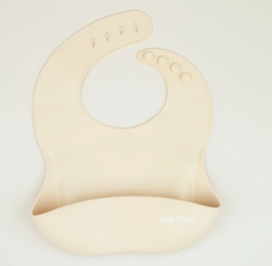 Baveta silicon cream, Little Prints