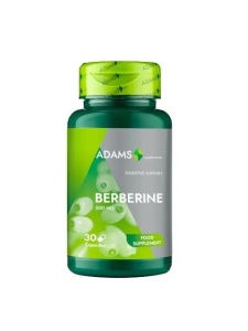 Berberina 500mg, 30 capsule, Adams