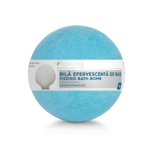 Bila efervescenta de baie cu arome marine, 160g, Flopharm