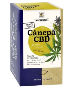 Ceai canepa CBD Eco 18dz (Sonnentor)