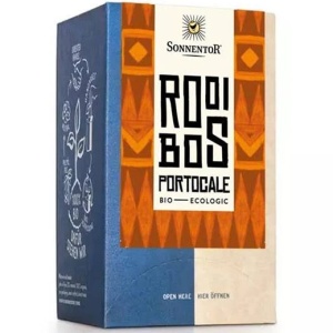Ceai Rooibos + Portocale eco, 18 plicuri (Sonnentor)