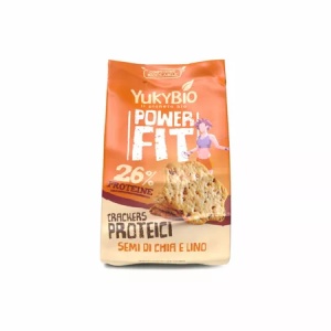 Crackers proteic cu chia si in bio, 150g, YukyBio