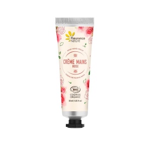 Crema de maini cu trandafiri Bio, 30ml, Fleurance Nature