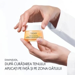 Crema de zi fermitate si anti-pete Neovadiol Post-Menopause SPF50, 50ml, VICHY - Img 3