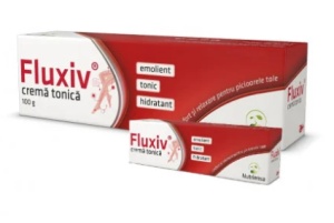 Crema tonica Fluxiv, 100g + crema tonica Fluxiv 20g, Antibiotice