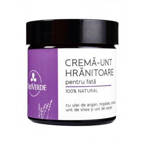 Crema - Unt hranitoare pentru fata, 50 g, Trio Verde