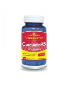 Curcumin 95 C3 Complex, 60 capsule, Herbagetica