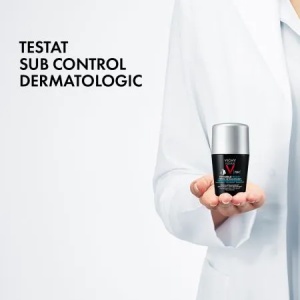 Deo Roll-on Homme invisible 72h, 50ml, Vichy - Img 3