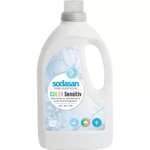 Detergent lichid pentru rufe colorate Sensitiv, 1.5l, Sodasan