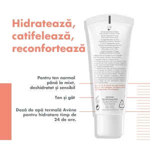 Emulsie hidratanta pentru ten normal-mixt SPF30 Hydrance Legere UV, 40ml, Avene - Img 2