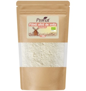 Faina alba de ovaz eco, 500g, Pronat