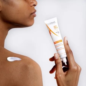 Fluid pentru piele fragila mixta-grasa SPF 50+ Protect, 40ml, A-Derma - Img 3