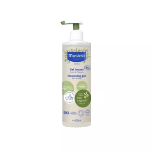 Gel de curatare bio pentru par si corp, 400ml, Mustela