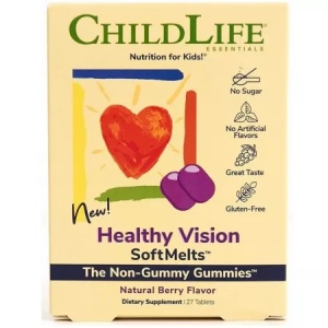 Healthy Vision SoftMelts Childlife Essentials, 27 tablete masticabile, Secom