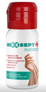 Hexisept+, gel antibacterian, 50ml, Fiterman
