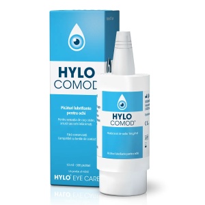 Hylo Comod picaturi lubrifiante pentru ochi, 10ml, Ursapharm