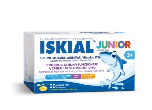 Iskial Junior 3 ani+, 30 capsule moi, USP