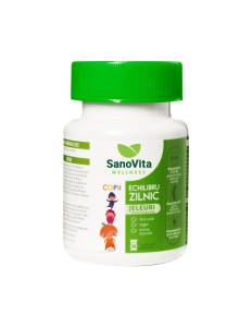Jeleuri cu multivitamine pentru copii echilibru zilnic, 30 bucati, Sanovita Wellness