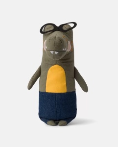 Jucarie Aligator Alfred, 24cm, 25215052, Picca Loulou - Img 2