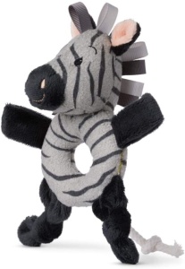 Jucarie apucatoare bebe zebra Ziko gri, WWF, iFamily - Img 2