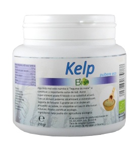 Kelp pulbere eco, 250g, Deco Italia