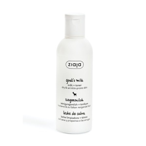 Lapte demachiant si tonic cu lapte de capra, 200ml, Ziaja