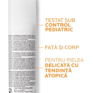 Lapte Dermo-Pediatric Baby Anthelios, SPF50+, 50ml, LA ROCHE-POSAY - Img 3
