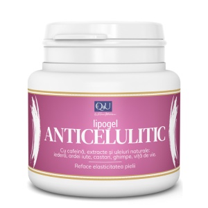 Lipogel anticelulitic Q4U, 500 ml, Tis