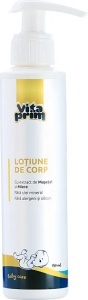 Lotiune de corp cu extract de musetel si miere Baby Care, 150ml, VitaPrim