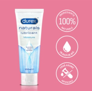Lubrifiant Naturals Moisture, 100 ml, Durex - Img 3