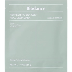Masca de fata cu alge marine Refreshing Sea Kelp, 34g, Biodance