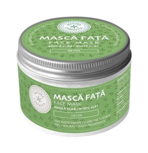 Masca Detox cu argila alba, 150ml, Natura Carpatica