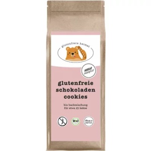 Mix bio fara gluten pentru fursecuri cu ciocolata, 200g, Glutenfreie Heimat
