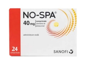 No-Spa 40mg, 24 comprimate, Sanofi - Img 2