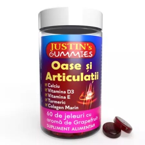 Oase si articulatii, 60 jeleuri, Justin Pharma