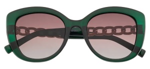 Ochelari de soare RES170-2, Negru-verde, Brilo - Img 2
