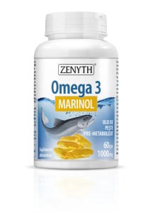 Omega 3 Marinol 1000mg, 60 capsule, Zenyth