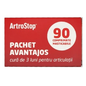 Pachet avantajos Artrostop, 90 ccomprimate, Walmark