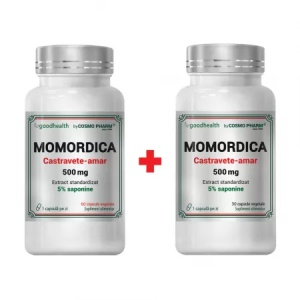 Pachet Momordica, 500mg, 60 + 30 capsule cadou, Cosmopharm