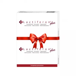 Pachet promo Lactiferon Plus, 20 comprimate, 1+1, Meditrina