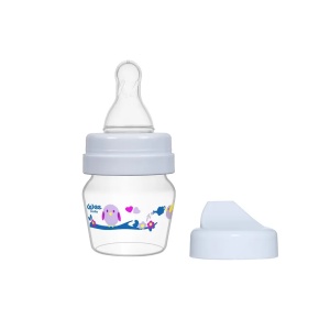 Pahar de plastic cu tetina rotunda pentru bebelusi, 30ml, 778, Wee Baby - Img 4