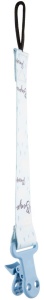 Panglica cu clip pentru suzeta Royal Baby blue, 51/025, Canpol - Img 2