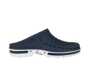 Papuci medicali autoclavabili Wock CLOG 03, marimea 35/36, navy blue/alb, talpic polimeric - Img 3