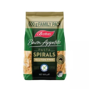 Paste spirale fara gluten Buontempo, 600g, Orgran