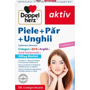 Piele+Par+Unghii, 30 comprimate, Doppelherz