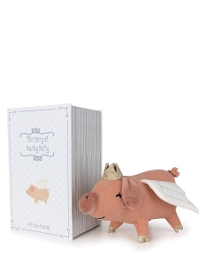 Porcusorul Marley Mcfly roz in cutie, 20cm, 25215062, Picca Loulou