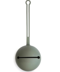 Protectie silicon pentru suzeta, dried thyme, Mushie
